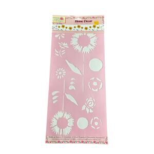 90s Vintage- Stencil Magic by Delta -Giant Sunflowers No. 95 122 0018 NWT